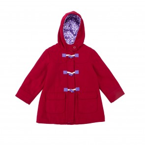 sewa-Baju Musim Dingin Anak-Mark & Spencer Red Duffle Coat