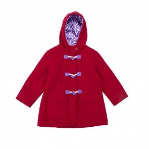 sewa-Perlengkapan Musim Dingin-Mark & Spencer Red Duffle Coat