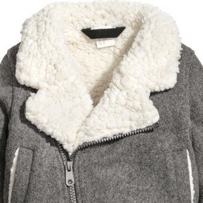 sewa-Perlengkapan Musim Dingin-H&M Pile-lined Jacket