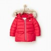 Zara Baby Red Winter Jacket 12 - 18, 18 - 24 Bulan, 3 - 4 Thn