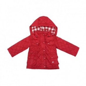 sewa-Baju Musim Dingin Anak-Zara Red Quilted Jacket (12 - 24 month)