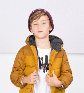 sewa-Perlengkapan Musim Dingin-Zara Two Tone Mustard Jacket 5, 11 tahun