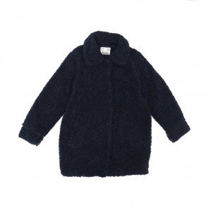 sewa-Pakaian & Kostum-Zara Kids Navy Teddy Coat