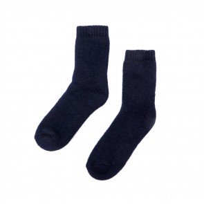 sewa-Perlengkapan Musim Dingin-Navy Winter Socks
