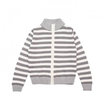 sewa-Baju Musim Dingin Anak-Coldwear Round Neck Stripes Cardigan 7-8 Tahun