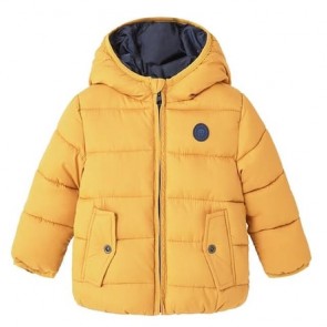 sewa-Perlengkapan Musim Dingin-Mango Aldo Mustard Winter Jackets For Kids