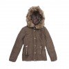 H&M Woman Brown Army Winter Jacket Size 32 / XXS