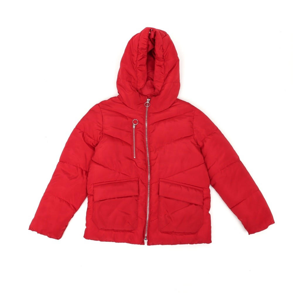 Zara Girls Red Puffer Down Jacket Tacanglala