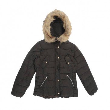 sewa-Baju Musim Dingin Dewasa-H&M Woman Black Winter Jacket Size 40 / M