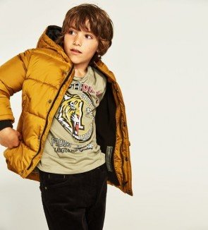 sewa-Perlengkapan Musim Dingin-Zara Mustard Jacket 7, 9 tahun