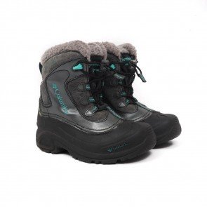 sewa-Sepatu-Columbia Kids Waterproof Faux-Fur Trim Boot