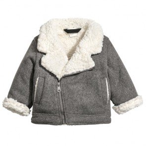 sewa-Perlengkapan Musim Dingin-H&M Pile-lined Jacket