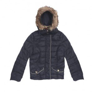 sewa-Perlengkapan Musim Dingin-H&M Woman Navy Winter Jacket Size 34/ XS