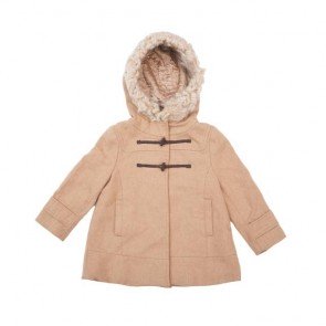 sewa-Perlengkapan Musim Dingin-Zara Baby Brown Coat