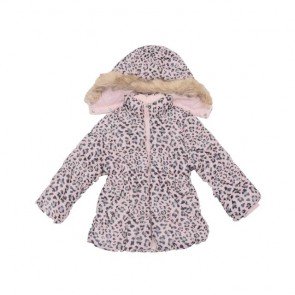 sewa-Pakaian & Kostum-H&M Girls Animal Print Winter Jacket 18-24 Months